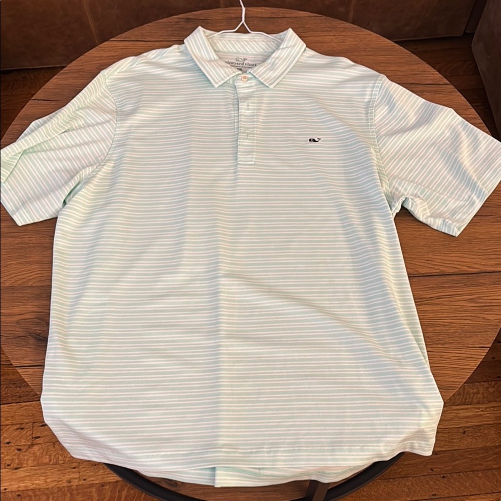 Vineyard Vines Blue Polo Shirt Classic Style